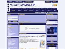 Tablet Screenshot of musicaytecnologia.com